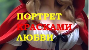 ПОРТРЕТ КРАСКАМИ ЛЮБВИ