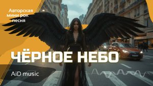[Чёрное небо] – авторская готик-рок песня о боли, тоске и вечном ожидании