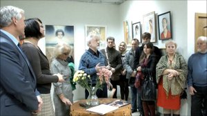 Открытие выставки "Любимой школе - 25", ВЦ г.Протвино, 16 октября 2015г.