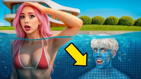 Экстремальный КАМУФЛЯЖ за $1 vs $100,000 !