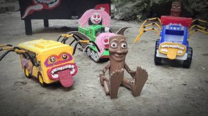 Улучшаем Молнию Маккуина Лаба-Лаба, Керету Апи, пожирателя Перси, Монстра Тайо, Томаса и его друзей.