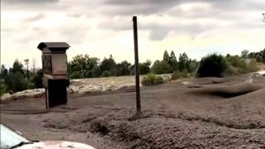 Сход селевого потока в США