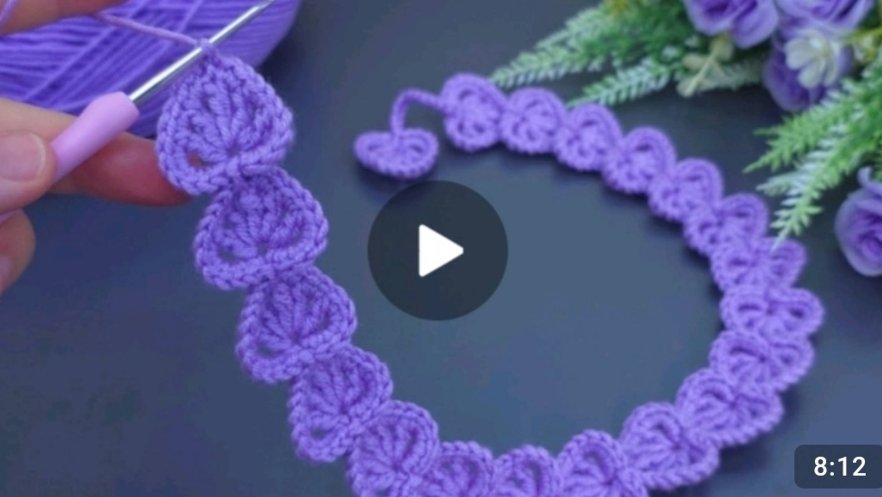 Лента крючком😍 #всевжизнисвязано #вязаниекрючком #все_в_жизни_связано смотреть онлайн