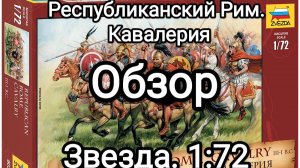 Республиканский Рим. Кавалерия. Обзор покрашенного набора.