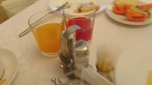 Завтрак в гостинице "Алмаз". Челябинск