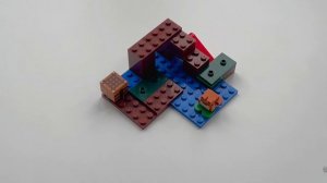 Сборка Лего набора Minecraft👍🏻