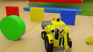 Детские мультики про машинки грузовики горки яркие цвета веселые песенки для детей для малышей