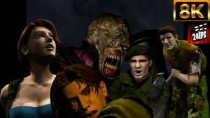 Resident Evil 3: Nemesis (1999) - Все Катсцены (″Special″ Улучшенное качества до 8K)