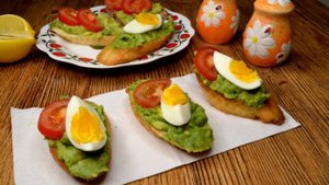 Бутерброды с авокадо