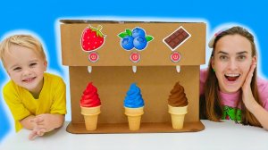 Крис и мама История для детей про аппарат со сладостями!