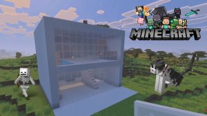 Строим домик в Майнкрафте