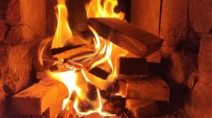 ASMR  Огонь 🔥 в печи 🏠