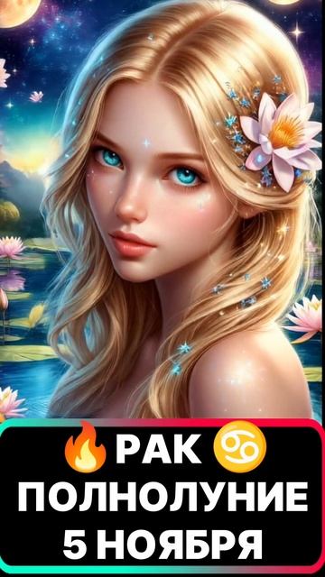 ♑ РАК ПОЛНОЛУНИЕ 5 Ноября 🍁#рак #ракгороскоп #полнолуние #полнолуниевтельце