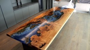 Авторское производство столешницы.