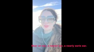 Near an ear, a nearer ear, a nearly eerie ear.  | tongue-twister