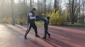 Кельчин Александр, тренировка по боксу с сыном друга. #boxing #2025#sports #ноябрь #recommendations