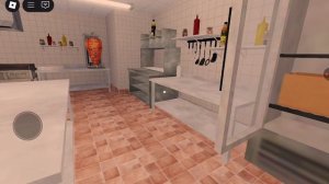 Играю в игру Дорожная шаурма в роблоксе пародия на Киоск