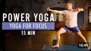 15-минутная йога для концентрации: Практика для ума и тела