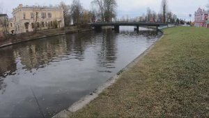 Пробная рыбалка на реке Ижора. Знакомство с водоёмом и первый улов.