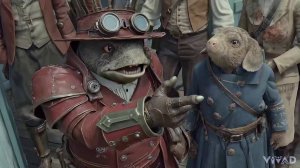 Безумный стимпанк город