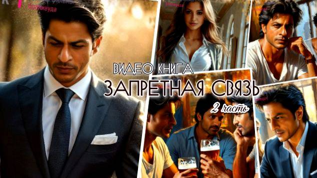 Видео книга "ЗАПРЕТНАЯ СВЯЗЬ" (2 ЧАСТЬ) с Шах Рукх Кханом ❤
