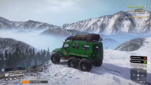 Очень красивое место в SnowRunner 👀🔥👍 #SnowRunner