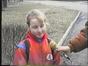 Интервью детей, Красноармейск Донецкой области, 1998-й год
