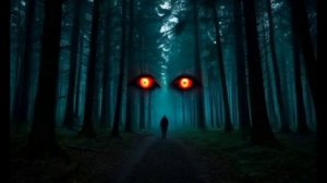 а в темном лесу