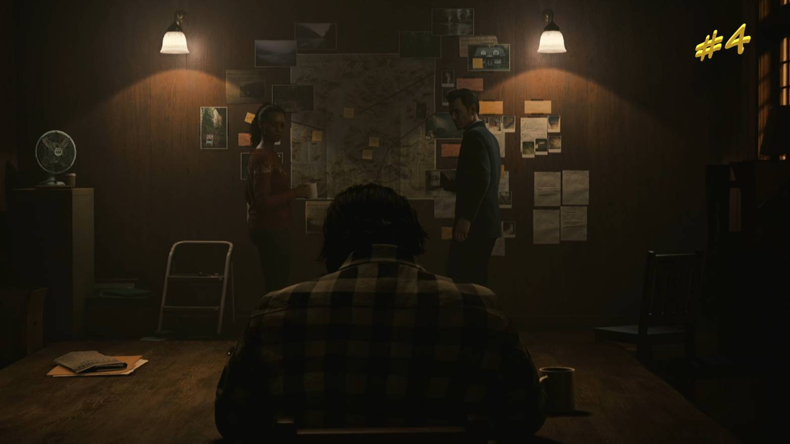 САГА ПРОВОДИТ РИТУАЛ У ОЗЕРА КОЛДРОН ► Alan Wake 2 #4