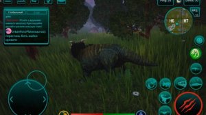 Играю за пахиринозавра в The cursed dinosaur isle!