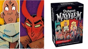 Dungeon Mayhem! Настольная игра! Плут против Мага!