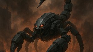 Стальной скорпион / песня от ИИ suno / трек по вселенной игры "Звёзды Матрицы"