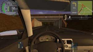 348) City Car Driving 2.091 км Железнодорожная - Утренняя 2.215 км Инженерная -Учительская