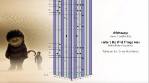 Музыка и табы для Калимбы. «Hideaway» из фильма «Там, где живут чудовища»