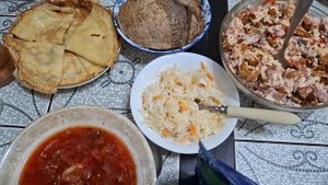 Наш обед, приятный аппетит)