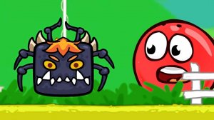 Новый КРАСНЫЙ ШАРИК против банды ЧЕРНЫХ КВАДРАТОВ ЧАСТЬ#2 игра Red Ball на канале Мистер Игрушкин