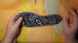 Шью стельки взамен старых. Никогда такого не делала и вот опять))