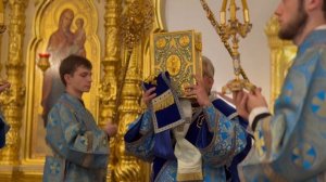 МИТРОПОЛИТ ИГНАТИЙ СОВЕРШИЛ ВСЕНОЩНОЕ БДЕНИЕ В КАЗАНСКОМ ХРАМЕ Г. САРАТОВА