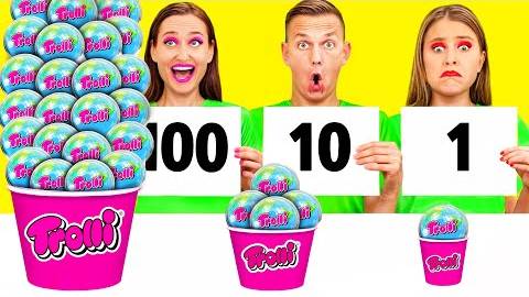 100 Слоев Еды Челлендж | Кухонные Войны от TeamTeen Challenge смотреть онлайн