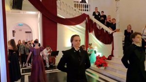 Фойе театра в юбилейный вечер