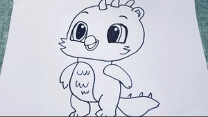 Дракоша. Рисуем Вместе.