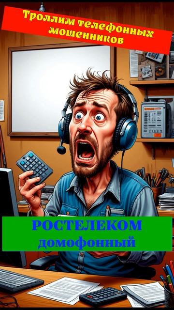 ВЕРОНИКА. Ростелеком домофонный. Телефонное мошенничество