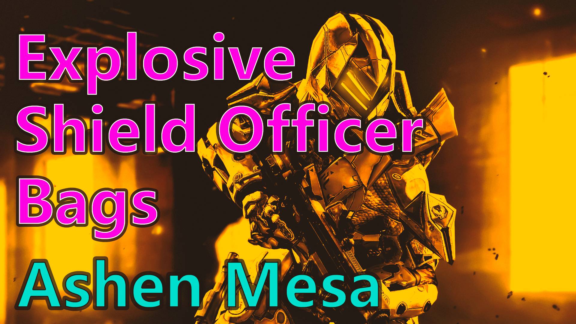 The Forever Winter Ashen Mesa Shield Officer and Explosive BAG. смотреть онлайн