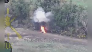 ⚔💥На Донбассе продолжается война роботов. Дроноводы уничтожили очередную партию вражеских НРТК