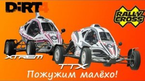 Мини багги и безумный ралли кросс 🔴 DIRT 4 💯 ДЁРТ 4  👉 Вот это она прёт 🤯 Скоростное ралли