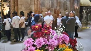 Наши цветы в Димитриевскую поминальную субботу и день святого Уара - на Гроб Господень