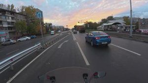 Конец октября закончился дождь! Отправляемся в мотопрогулку по Луганску!