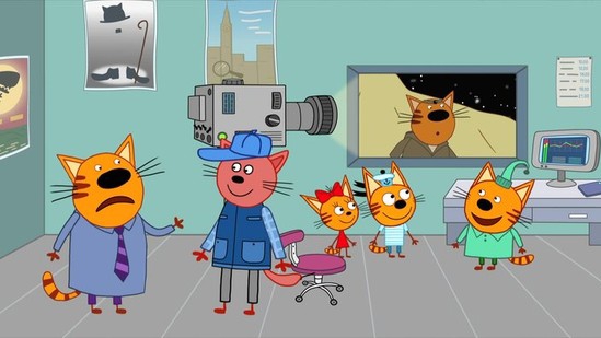 Три кота делаем кино