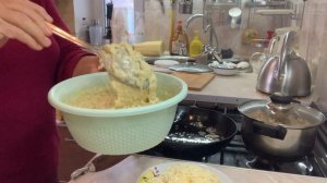 IMG_9372 Нажарила, новое блюдо, оладий с овсянкой.