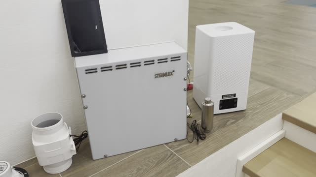 Парогенератор SteamLux Premium с wi fi для бани хамам, душевой и сауны | система умный дом в сауне смотреть онлайн